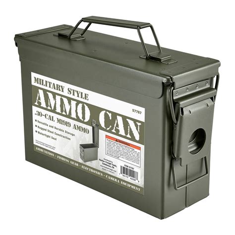 ammunition metal box|metal ammo boxes harbor freight.